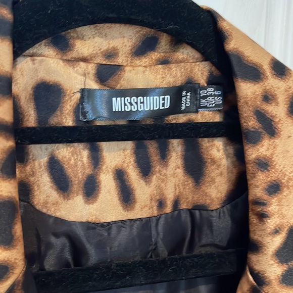 Missguided leopard print blazer - Picture 5 of 6